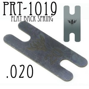 .020" Thick Blue Carbon Steel Back Spring