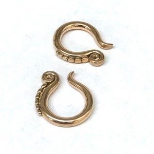 10k Rose Gold Hanger Rings - Style RGR1B