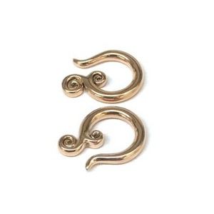 10k Rose Gold Hanger Rings - Style RGR2A