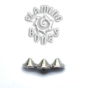 14g Champion Cluster Threaded Ends in Sterling Silver