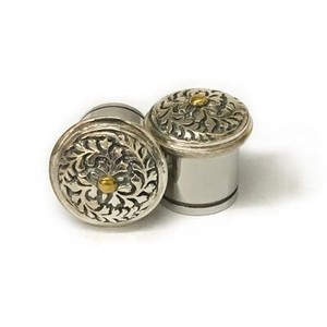 316LVM Steel Eyelet with Sterling Silver and Brass
