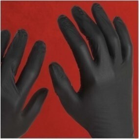 Adenna Night Angel Black Nitrile Gloves