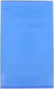 Spirit Blue Carrier Sheet for Thermofax Paper - 14"