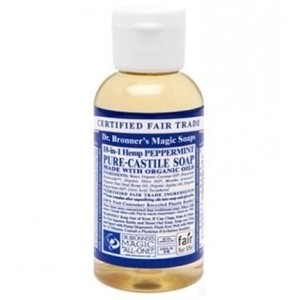 Dr. Bronner’s Pure-Castile Soap - Peppermint – 2oz Bottle