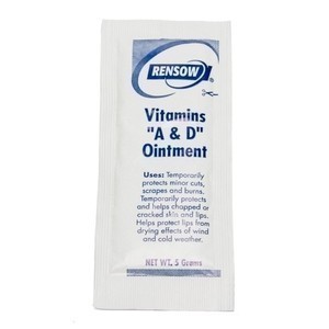 Rensow Vitamins A&D Ointment - Box of 144 - 5g Packets