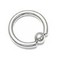 10g Steel Captive Bead Ring