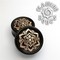 Black Dog Wood Chandi Mandala In Bronze with Sterling Silver Accent