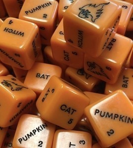 Limited Edition Halloween Tattoo Paint Roll (TPR) Dice