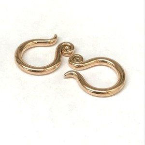 10k Rose Gold Hanger Rings - Style RGR1A