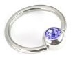 14g Jeweled Captive Bead Ring