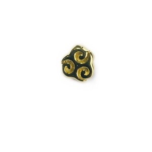 14g "Spirit of India" Blossom Mini Threaded Ends in Sterling Silver