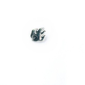 14g "Spirit of India" Flame Mini Threaded Ends in Sterling Silver