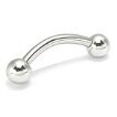 14g Steel Curved Barbell