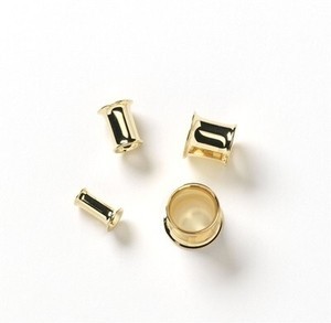 7/16" 14k Yellow Gold Double Flare Tunnel / Eyelet