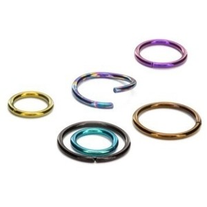 18g Seamless Niobium Ring
