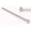 18g Surgical Steel Jeweled U-Bend Fishtail Nostril Pin