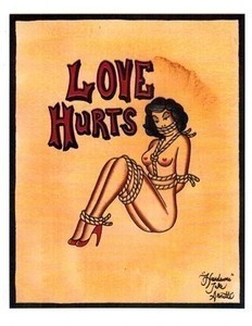 8.5" x 11" Full Color Print by Handsome Jake - Love Hurts