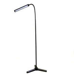 74" Floor Standing LED Lamp with Bendable Arm