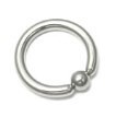 8g Steel Captive Bead Ring