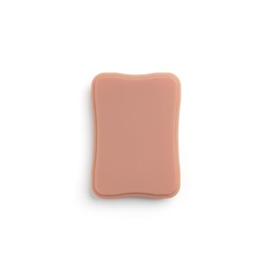 A Pound of Flesh  - Micro Series Tattooable Synthetic Small Square Plaque - Fitzpatrick Tone 3