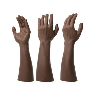 A Pound of Flesh  - Silicone Synthetic Arm and Hand - Fitzpatrick Tone 5