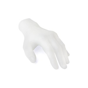 A Pound of Flesh - Silicone Synthetic Hand with Wrist - Clear