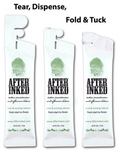After Inked Tattoo Moisturizer and Lotion - 7ml Pillow Pack