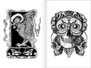 Beautiful Death - Royalty Free Ornate Death Images Assembled by Pale Horse