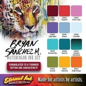 Bryan Sanchez M. Watercolor Ink Set