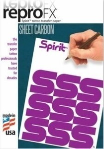 Carbon Sheet Paper by Spirit - 8.5" x 11"