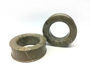 Classic Eyelets in “Choke” Grey Fossilized Coral