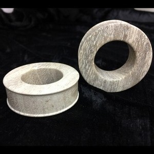 Classic Eyelets in “Cream” Javanese Fossilized Wood