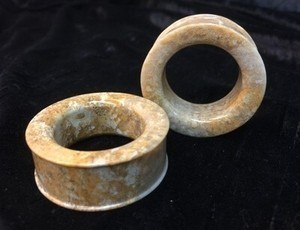Classic Eyelets in Fossilized Coral