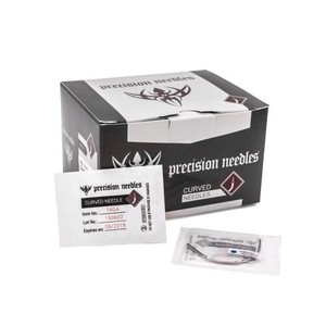 Curved Piercing Needles - Box of 50