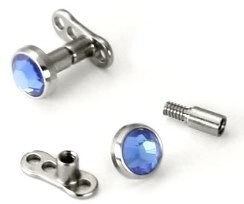 Extension Post for Internally Threaded Jewelry