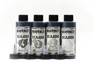 4 Bottle Grey Wash Tattoo Ink Set - Waverly Color Company