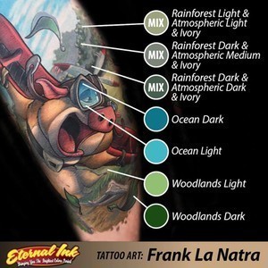 Frank La Natra Atmospheric Landscapes - Eternal Tattoo Ink