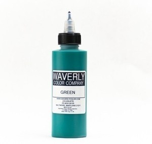 Green Tattoo Ink - Waverly Color Company