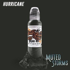 World Famous Tattoo Ink - Poch Muted Storms - Hurricane