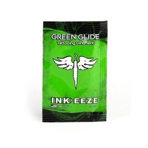 INK-EEZE Green Glide Tattoo Ointment - 5ml Packet