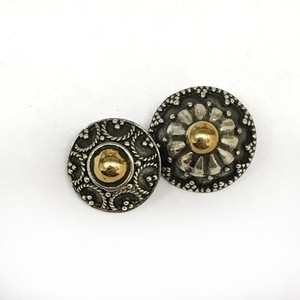 Internally Threaded "Traditional Balinese" Silver Series Threaded Ends