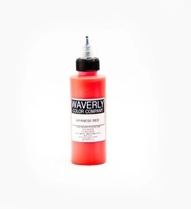Japanese Red Tattoo Ink - Waverly Color Company