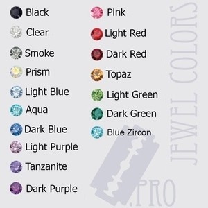 Jeweled colors