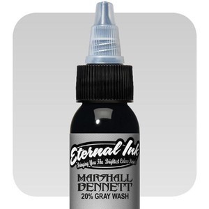 Marshall Bennett 20% Gray Wash - Eternal Tattoo Ink