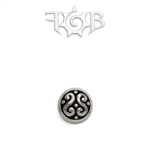 Nouveau 1 - 14g Threaded Ends - Sterling Silver