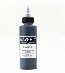 Payne's Grey Tattoo Ink - Waverly Color Company