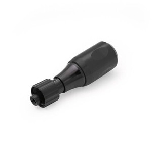 Peak Axi Aluminum 1 Inch (25mm) Cartridge Grip in Black