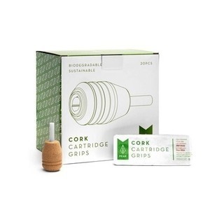 Peak Biodegradable Cork Cartridge Grips - Box of 20