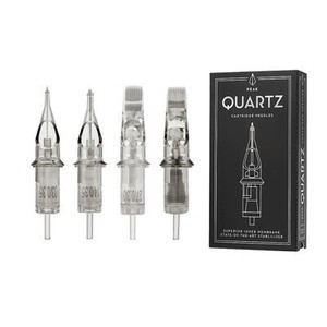 Peak Needles - Quartz - Box of 20 ROUND LINER Cartridge Tattoo Needles with  Membrane