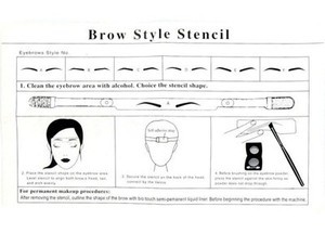 Perfect Brow Stenciling Kit - Biotouch Inc